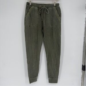 Anthropologie Daily Practice Green Jogger Sweatpants XS